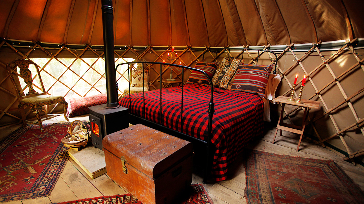 Romantic Getaways Romantic Breaks Glamping Site South Downs Hampshire Holidays